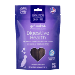 NPIC Get Naked Digestive Health Dental Chew Sticks Dog Treats Sale