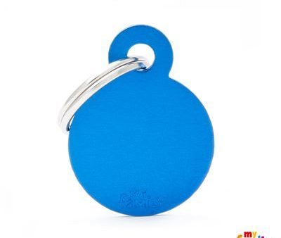 MyFamily Basic Collection Round Tag Aluminum Blue For Cheap