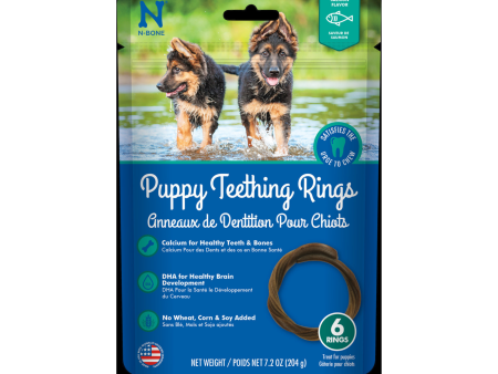 NPIC N-Bone Puppy Teething Ring Salmon Flavor Online Sale