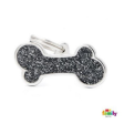 MyFamily Shine Collection Bone Glitter Tag Black on Sale