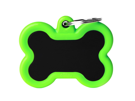 MyFamily Hushtag Collection Bone Aluminum Black Bone & Rubber Green Supply