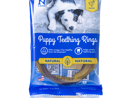 NPIC N-Bone Puppy Teething Ring in Chicken For Cheap