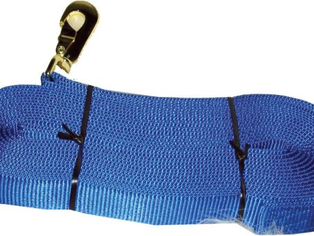 Hamilton Halter Company - Single Thick Lunge Line With Swivel Online Sale