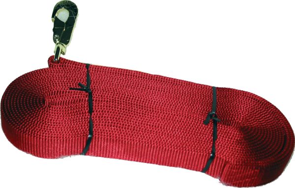 Hamilton Halter Company - Single Thick Lunge Line With Swivel Online Sale