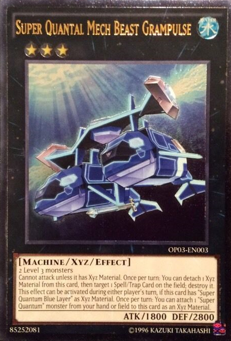 Super Quantal Mech Beast Grampulse [OP03-EN003] Ultimate Rare Online