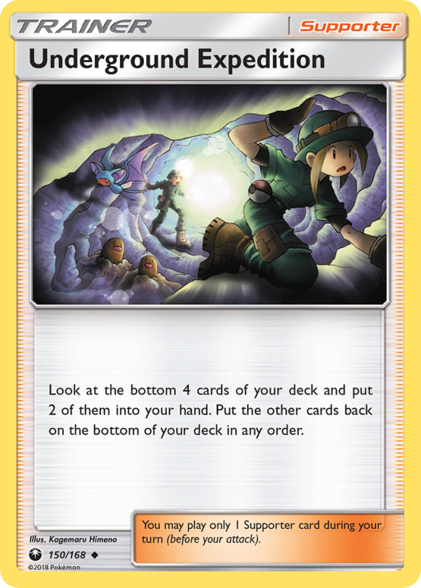 Underground Expedition (150 168) [Sun & Moon: Celestial Storm] For Discount