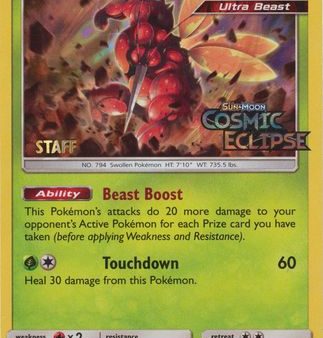 Buzzwole (SM218) (Staff Prerelease Promo) [Sun & Moon: Black Star Promos] Cheap