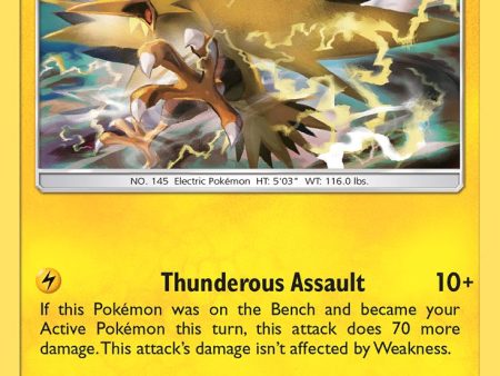 Zapdos (40 181) (Theme Deck Exclusive) [Sun & Moon: Team Up] on Sale