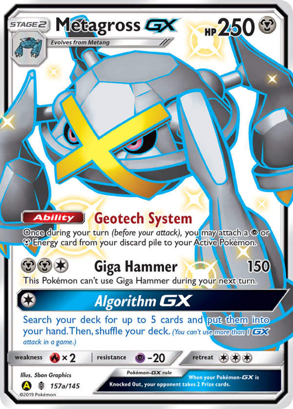 Metagross GX (157a 145) [Alternate Art Promos] Online Hot Sale