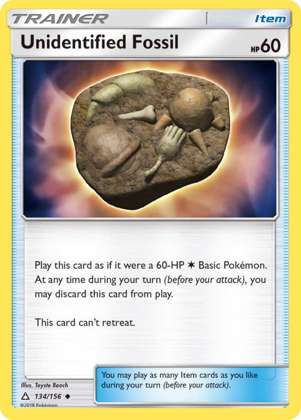 Unidentified Fossil (134 156) [Sun & Moon: Ultra Prism] Online