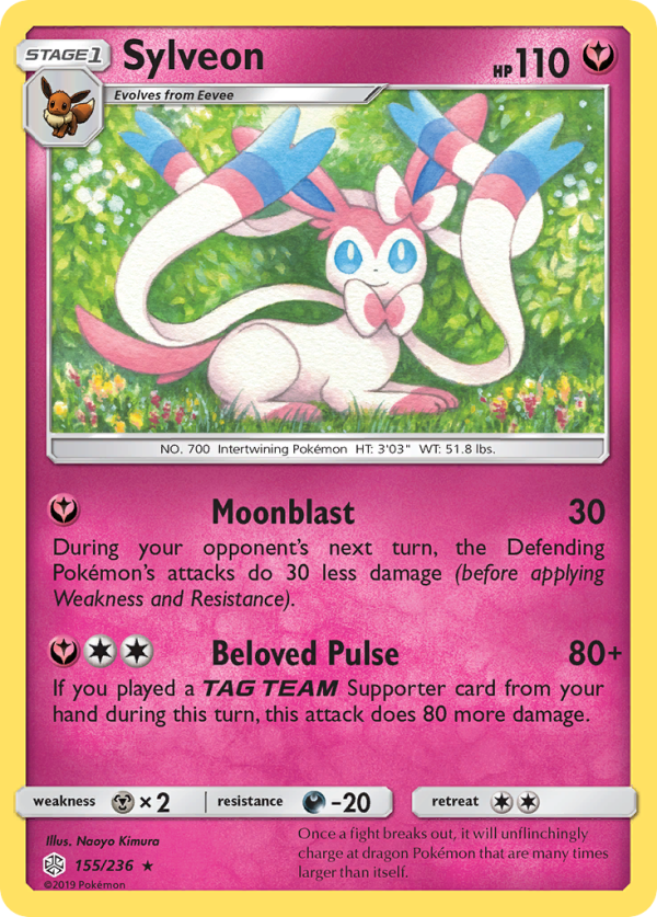 Sylveon (155 236) [Sun & Moon: Cosmic Eclipse] Cheap