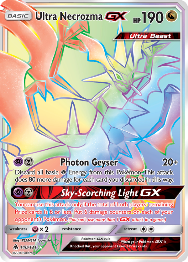 Ultra Necrozma GX (140 131) [Sun & Moon: Forbidden Light] Online Hot Sale