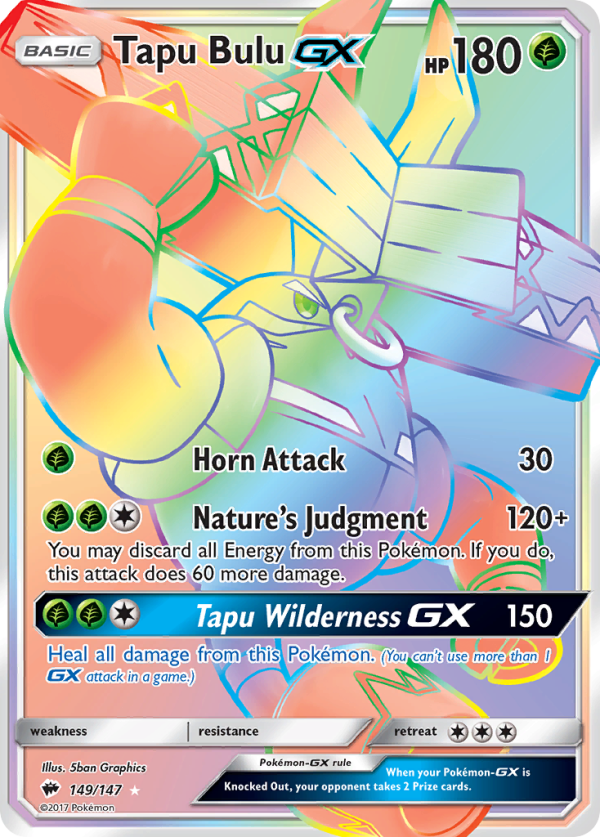 Tapu Bulu GX (149 147) [Sun & Moon: Burning Shadows] on Sale