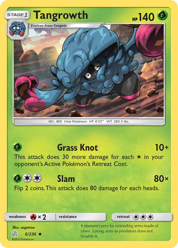 Tangrowth (6 236) [Sun & Moon: Cosmic Eclipse] on Sale