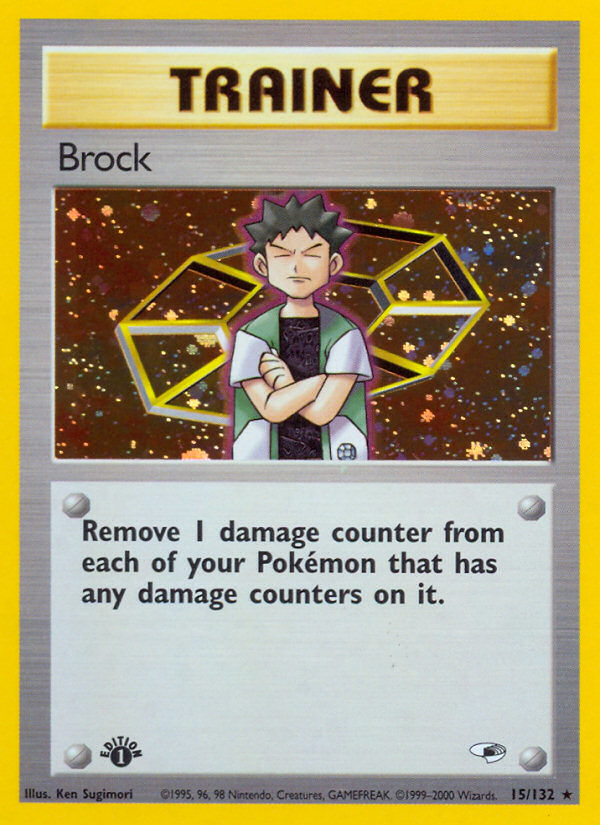 Brock (15 132) [Gym Heroes 1st Edition] Online now