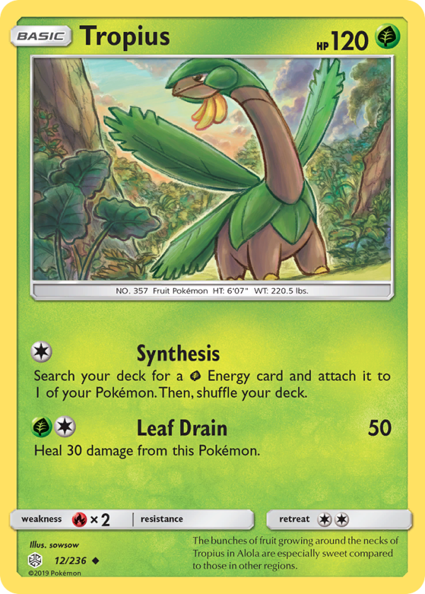 Tropius (12 236) [Sun & Moon: Cosmic Eclipse] Discount