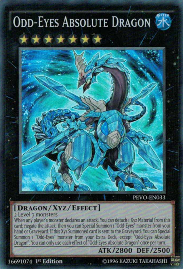 Odd-Eyes Absolute Dragon [PEVO-EN033] Super Rare Hot on Sale