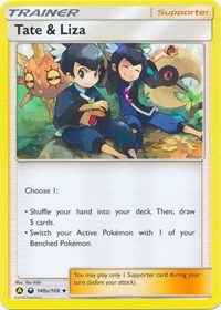 Tate & Liza (148a 168) (Alternate Art Promo) (Battle Arena Deck Exclusive) [Sun & Moon: Celestial Storm] For Discount