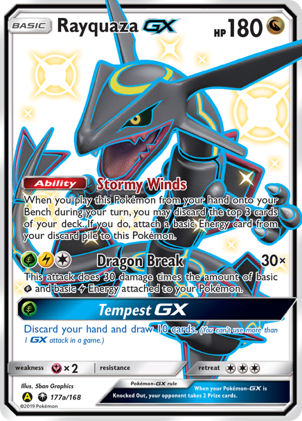 Rayquaza GX (177a 168) [Alternate Art Promos] For Cheap