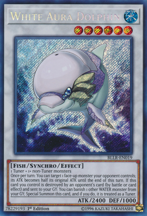 White Aura Dolphin [BLLR-EN019] Secret Rare Online Sale