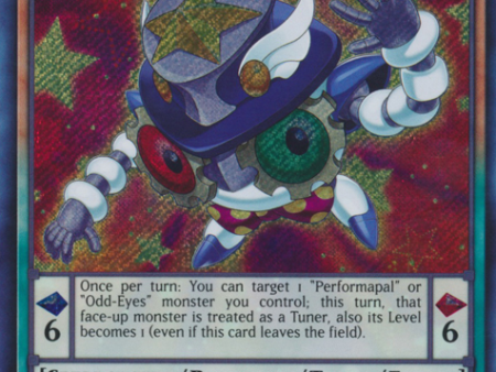 Performapal Odd-Eyes Synchron [BLLR-EN004] Secret Rare For Cheap