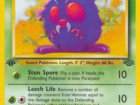 Venonat (63 64) [Jungle 1st Edition] For Discount